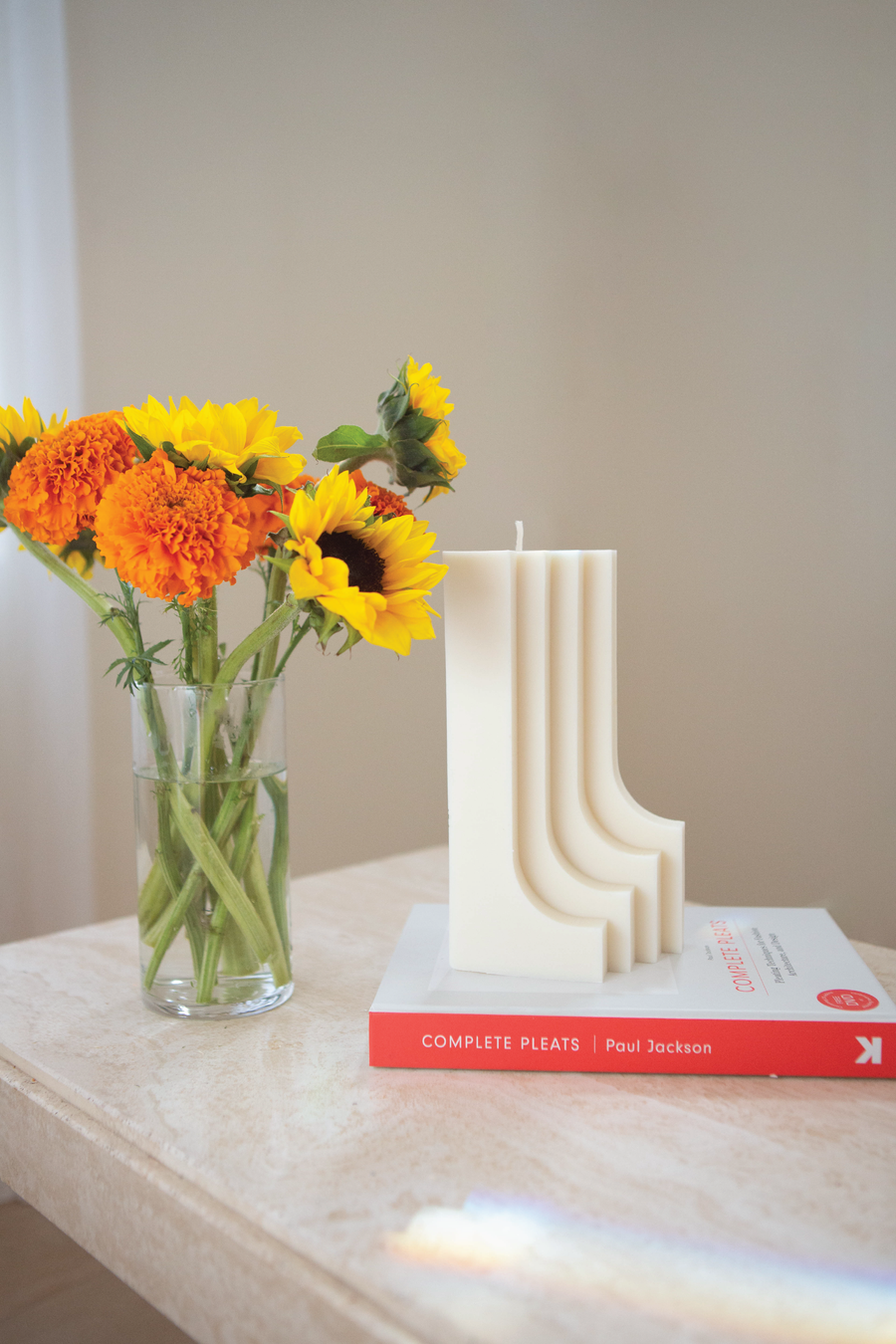 Colossus Bookend Shaped Giant Candle