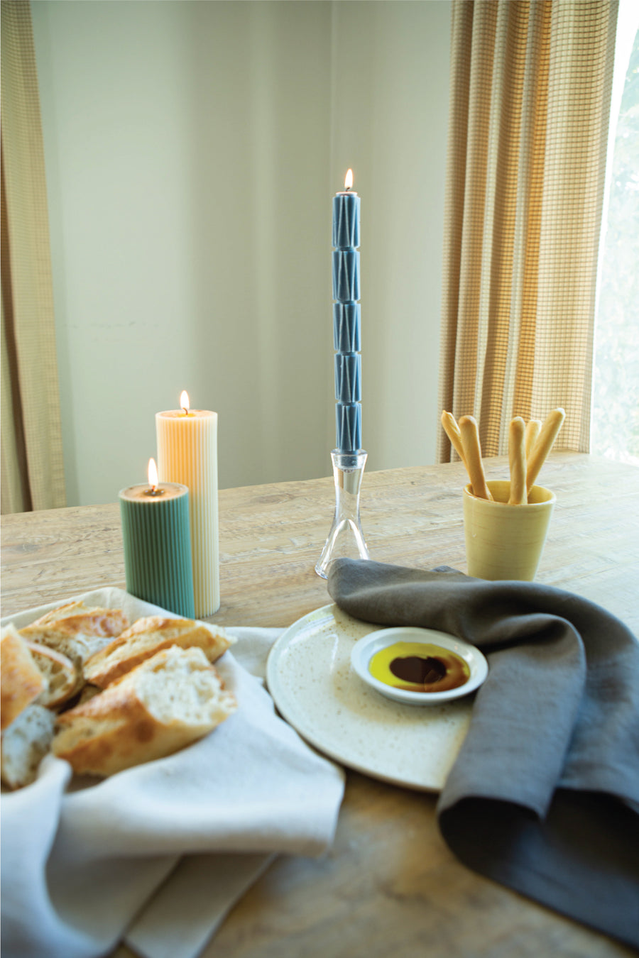 Fresh Squeeze Pillar Candle Combo
