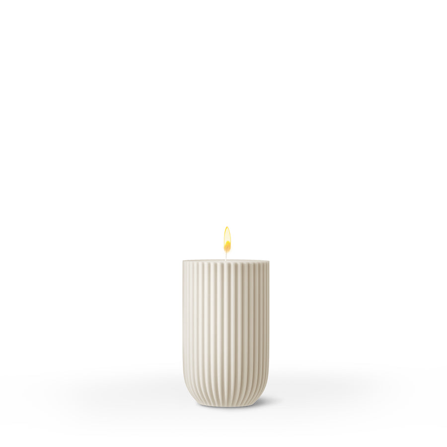 STRIPE Small Pillar Candle