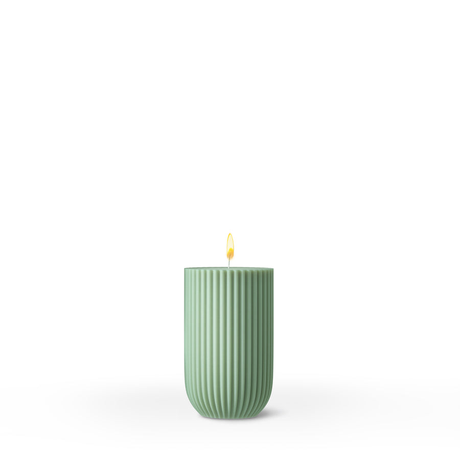 STRIPE Small Pillar Candle